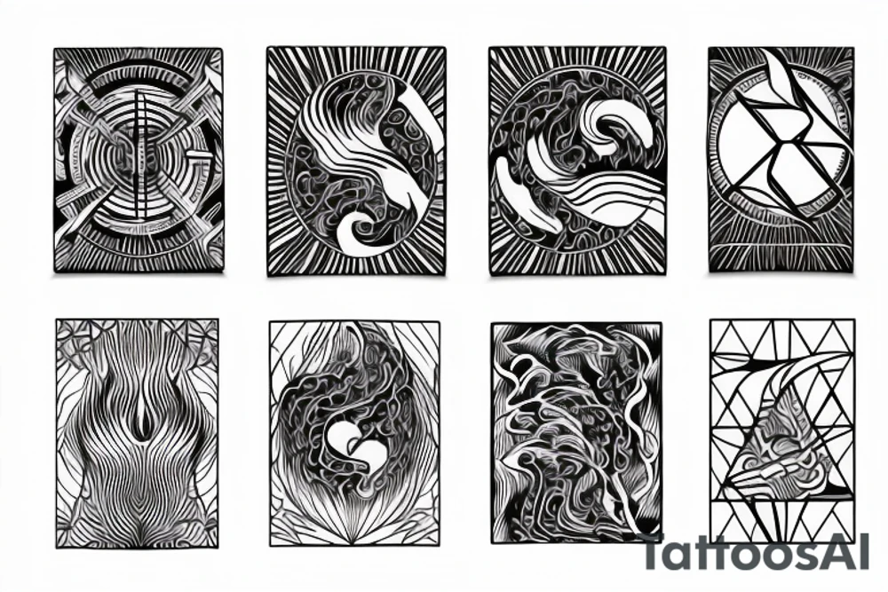 Even the most powerful flames can be destroyed by water tattoo idea Even the most powerful flames can be destroyed by water tattoo idea