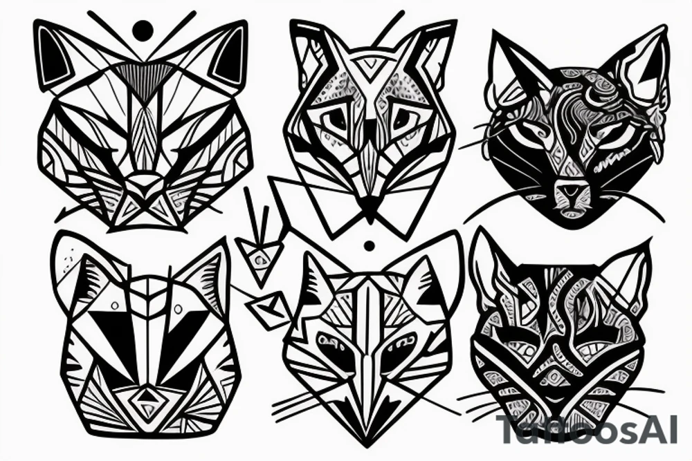 River cat tattoo idea
