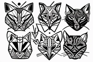 River cat tattoo idea