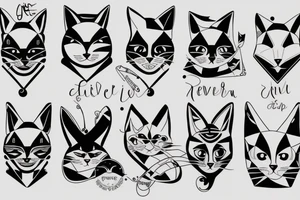 River cat tattoo idea