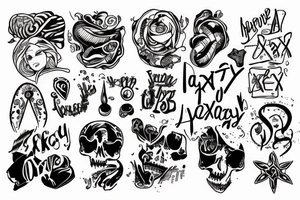 Anxiety tattoo idea