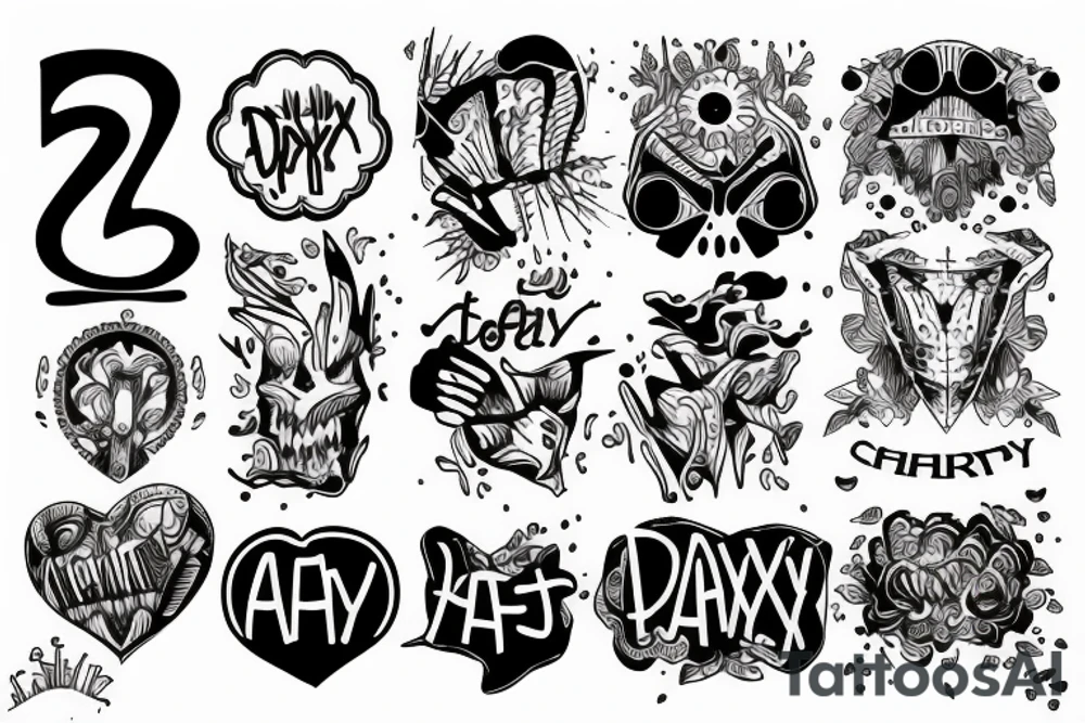 Anxiety tattoo idea