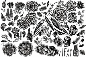 Anxiety tattoo idea