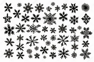 Snowflakes and wind tattoo idea