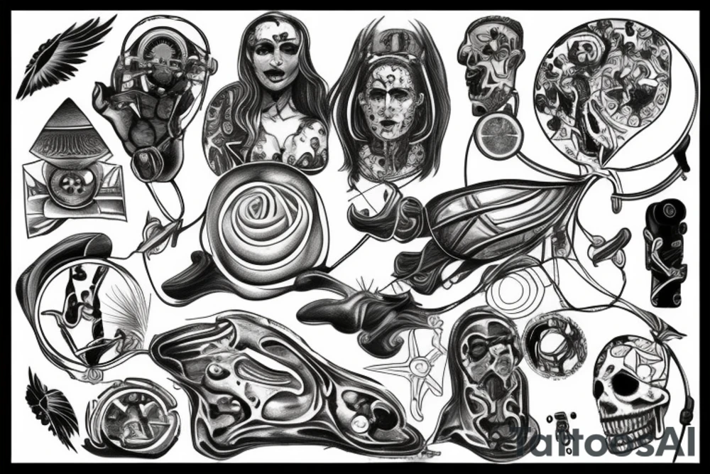 transhumanism tattoo idea