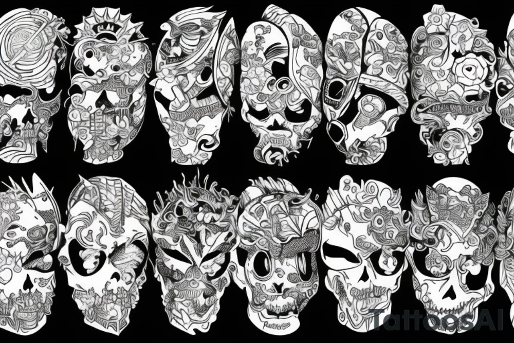 Tattoo with 1337 hacker style tattoo idea
