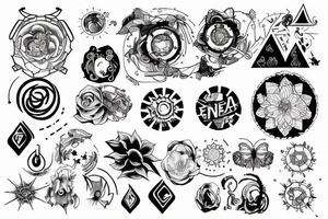 symbolizes entrepreneurial energy tattoo idea