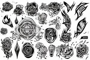 symbolizes entrepreneurial energy tattoo idea