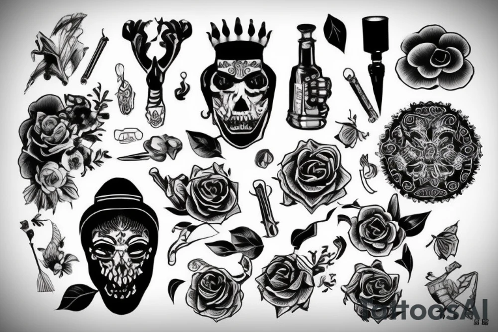 Астрологическая тату скорпион оберег tattoo idea