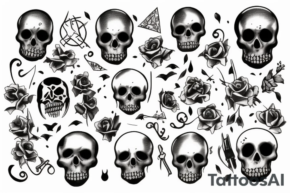 Memento mori tattoo idea