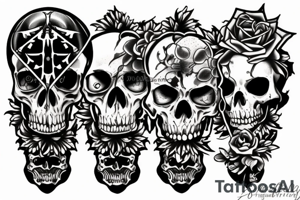 Memento mori tattoo idea