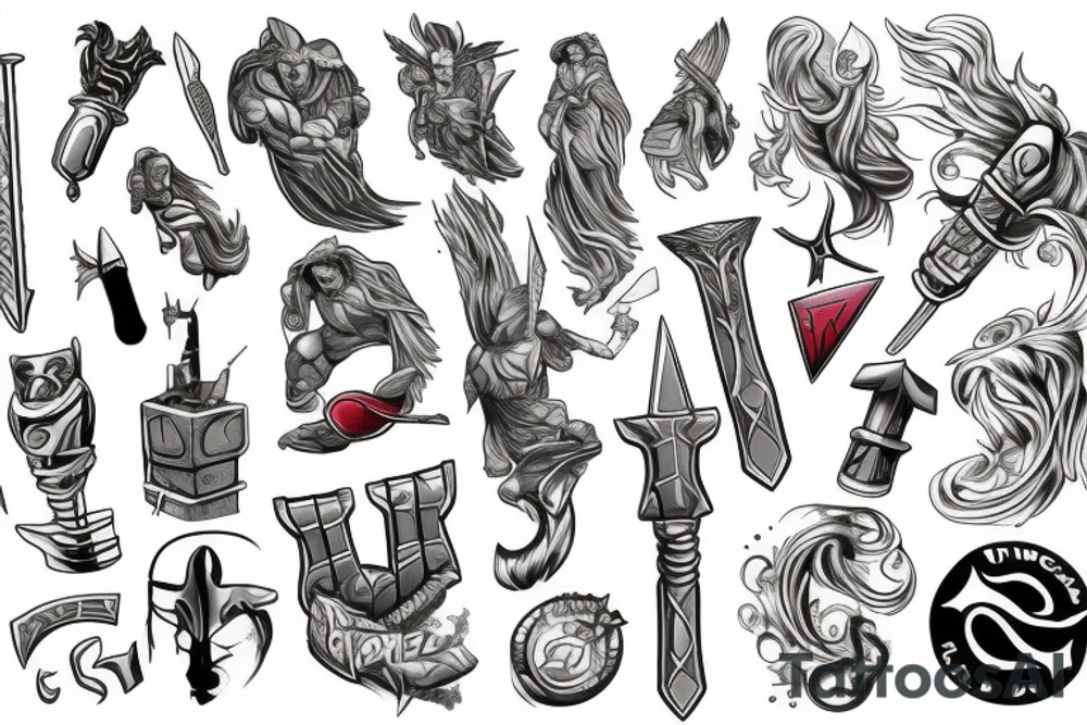 Hammer of Thor tattoo idea