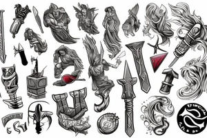 Hammer of Thor tattoo idea