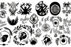 throughout heaven and earth i alone am the honored one tattoo idea
