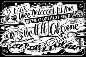 Well the road rolls out like a welcome mat
To a better place than the one we're at tattoo idea