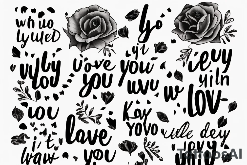 And I'd let you know how much I loved you every day
So darlin', will you stay right here
And shake this frost off of my bones tattoo idea