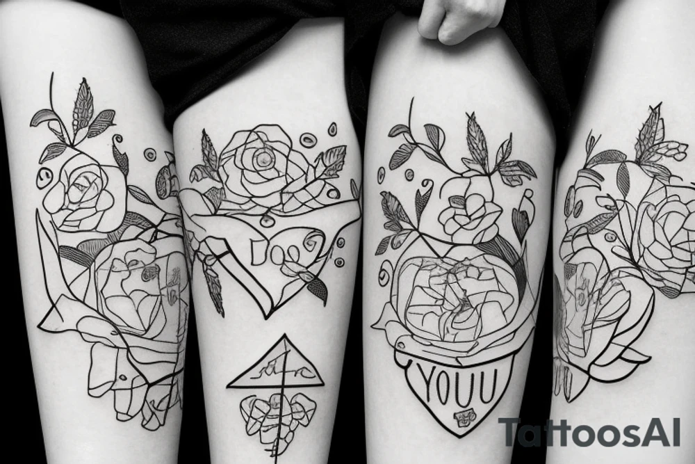 And I'd let you know how much I loved you every day
So darlin', will you stay right here
And shake this frost off of my bones tattoo idea