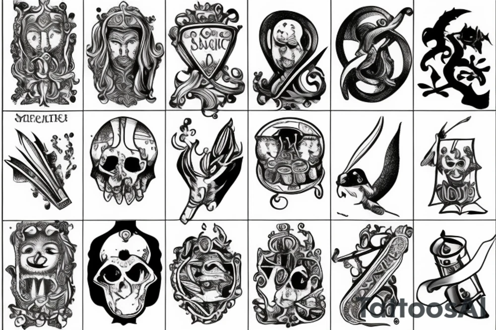 Medieval humor tattoo idea