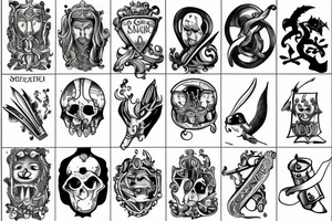 Medieval humor tattoo idea