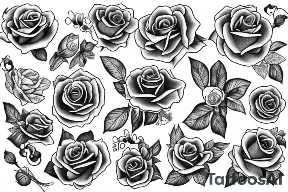 Rosas tattoo idea