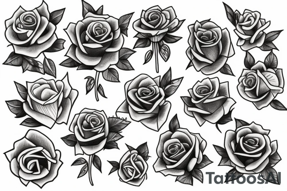Rosas tattoo idea