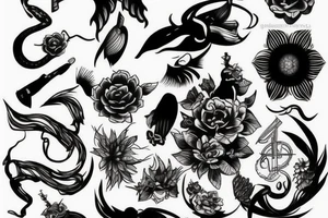 Vietnam art tattoo idea