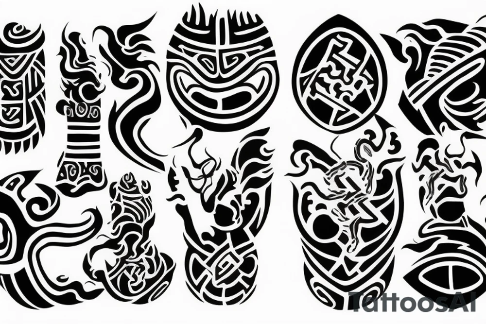 Vietnamese symbols tattoo idea