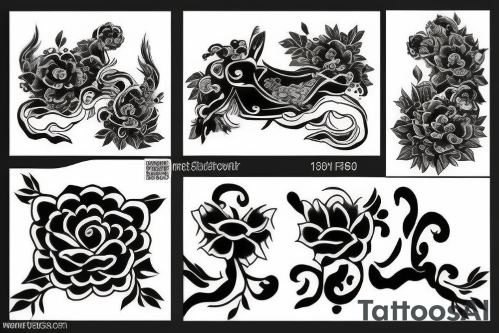 Vietnamese art tattoo idea