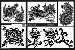 Vietnamese art tattoo idea