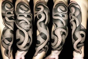 snakes tattoo idea