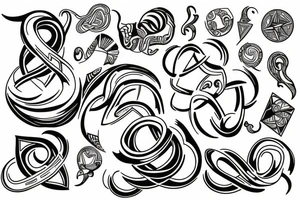 Infinity pride tattoo tattoo idea