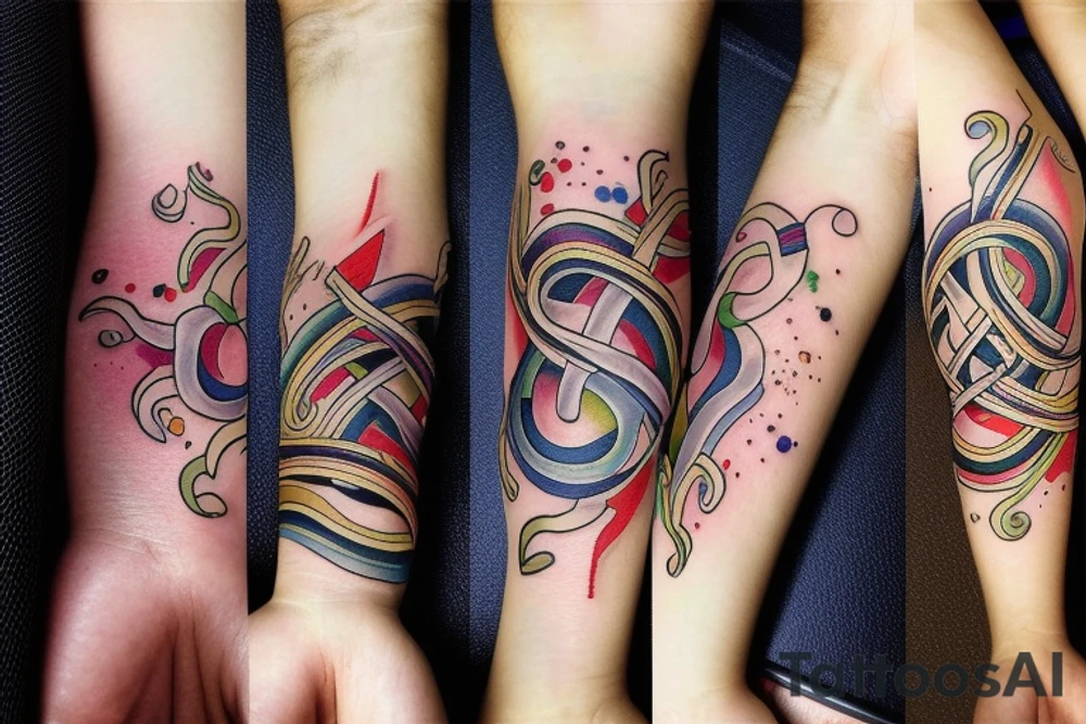 Infinity pride tattoo tattoo idea