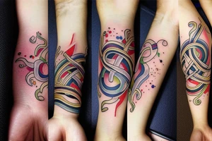 Infinity pride tattoo tattoo idea