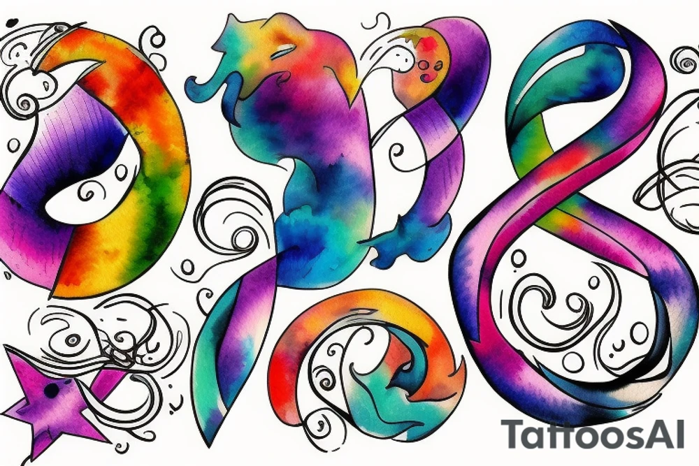 Infinity pride tattoo tattoo idea