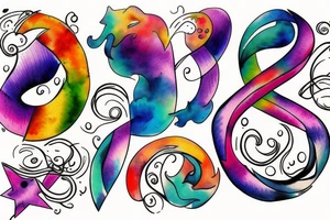 Infinity pride tattoo tattoo idea