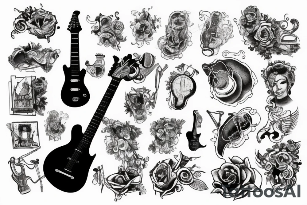 Doctor with guitar tattoo idea