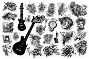 Doctor with guitar tattoo idea