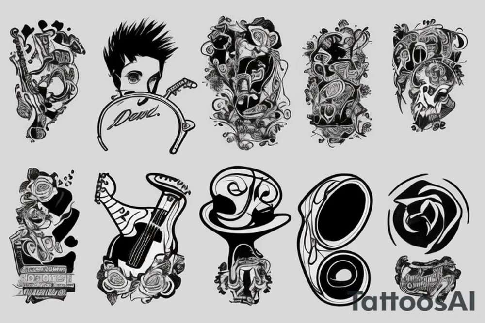 Doctor with guitar tattoo idea