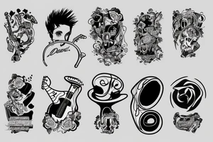 Doctor with guitar tattoo idea