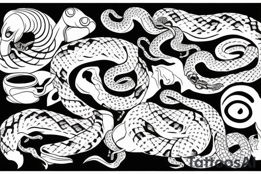 snake tattoo idea