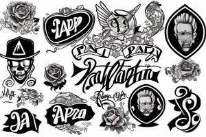 tattoo for my grandpa who’s name was “Papa” tattoo idea