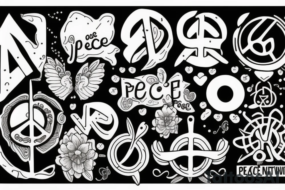 Java code describing peace and living in the moment tattoo idea