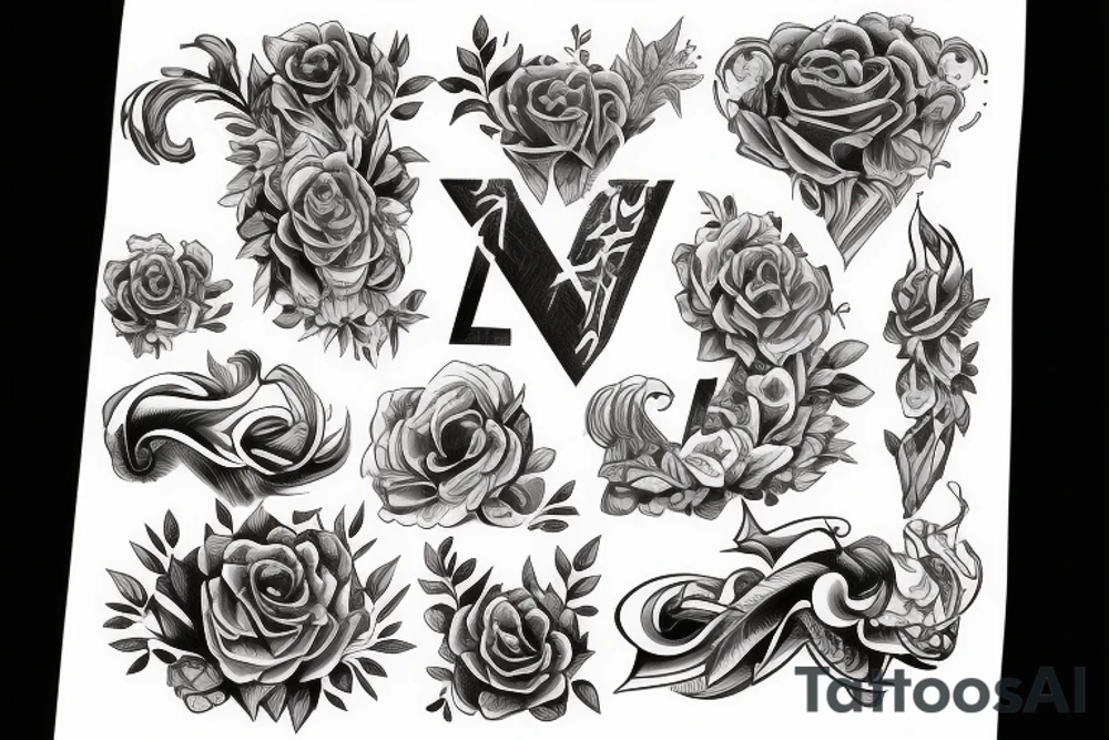 A N A S tattoo idea