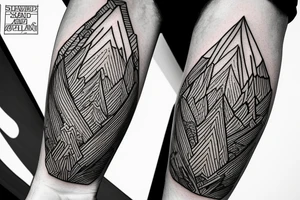 ko'olau mountains as s band above the necap tattoo idea
