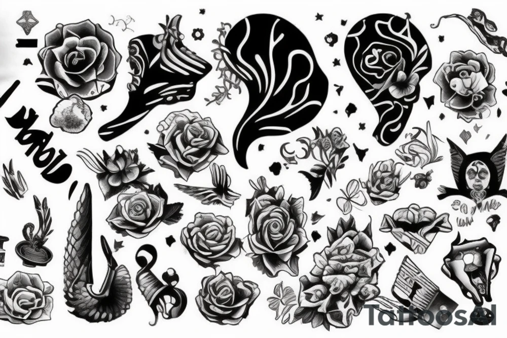 тату для мечтателя tattoo idea