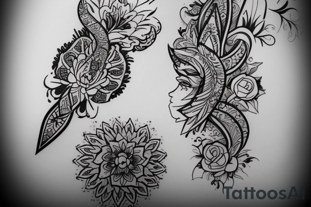 тату для мечтателя на предплечье tattoo idea