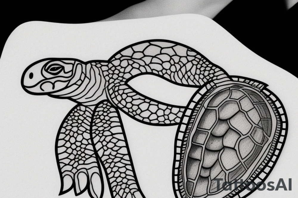 Turtle tattoo idea