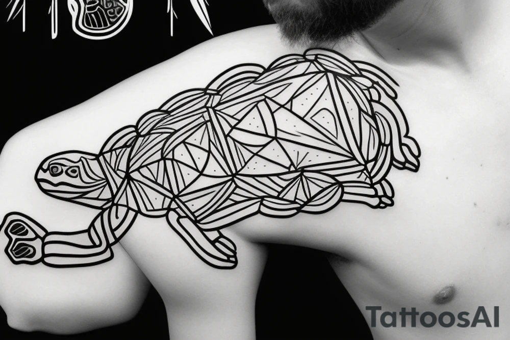 Turtle tattoo idea