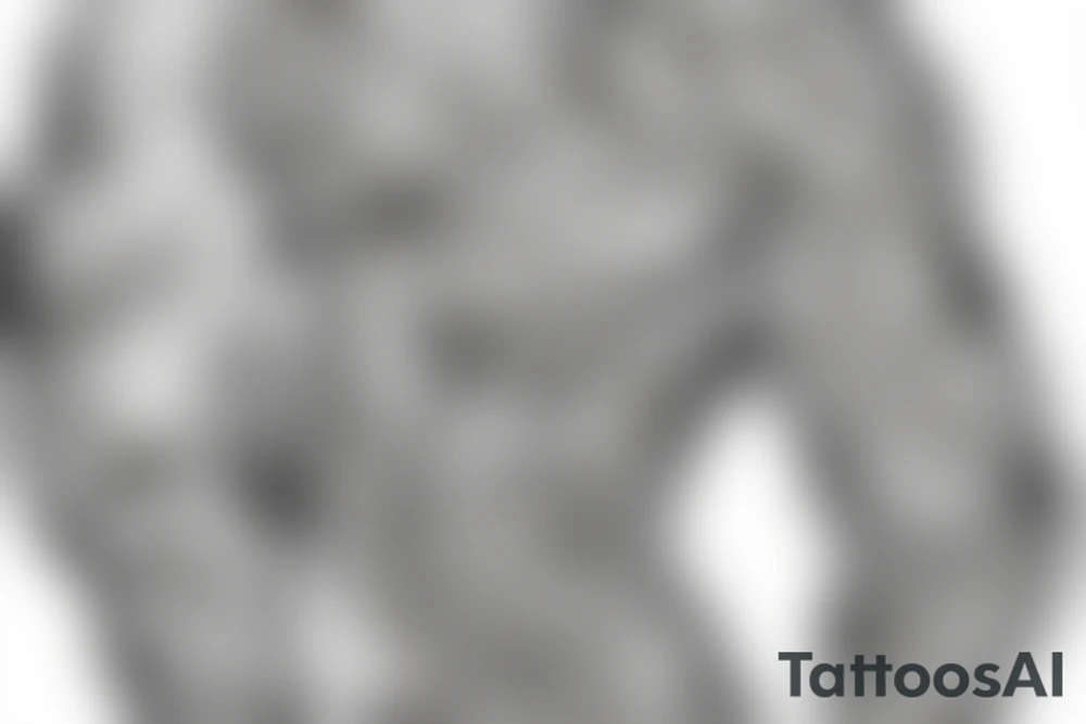 Half sleeve of vines that represent growth tattoo idea