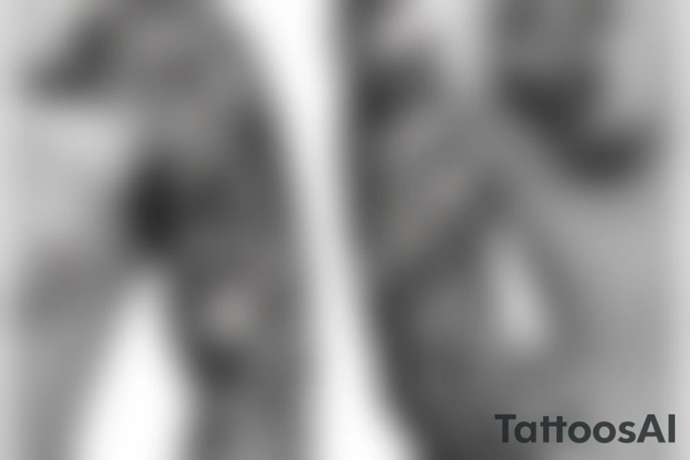 Half sleeve of vines that represent growth tattoo idea